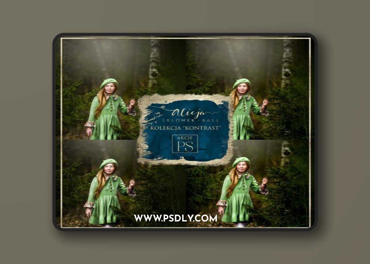 CONTRAST - a set of actions for PS