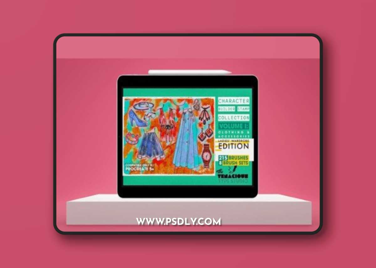 Character Builder Brushes Clothing Vol I