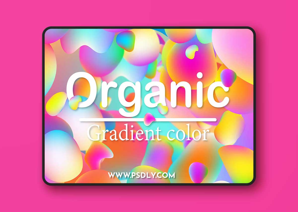Creativemarket - Big Bundle Organic Gradient Color 10297982