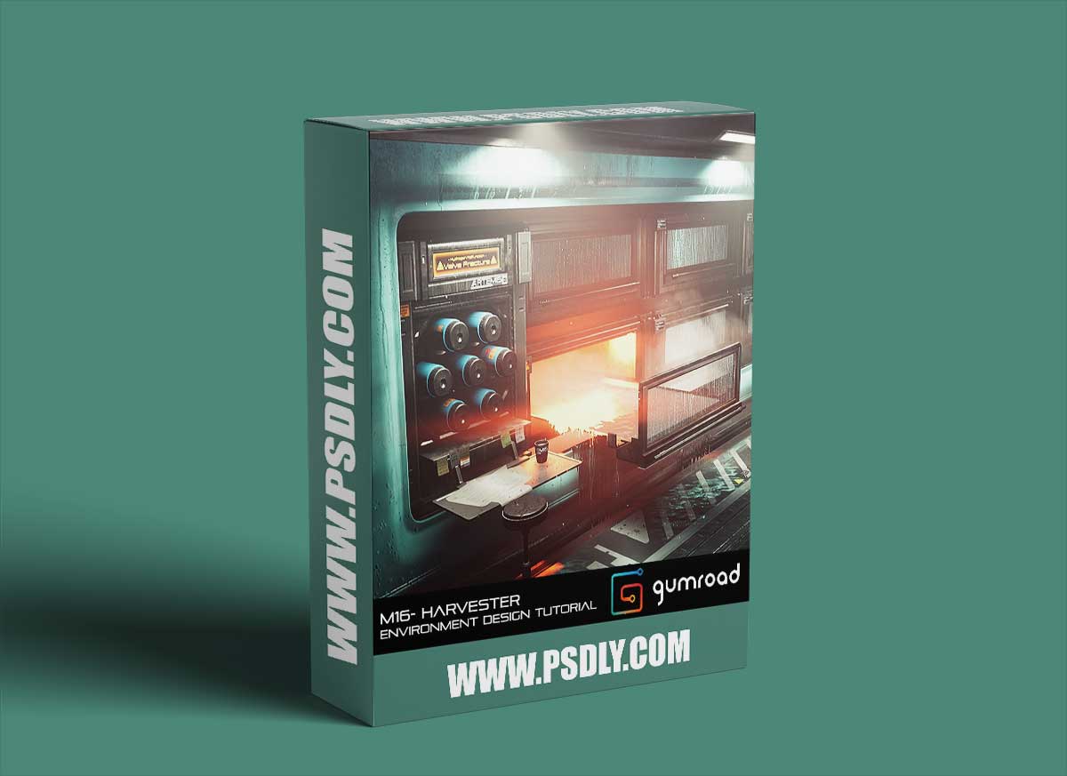 Environment Design Tutorial - m16 harvester