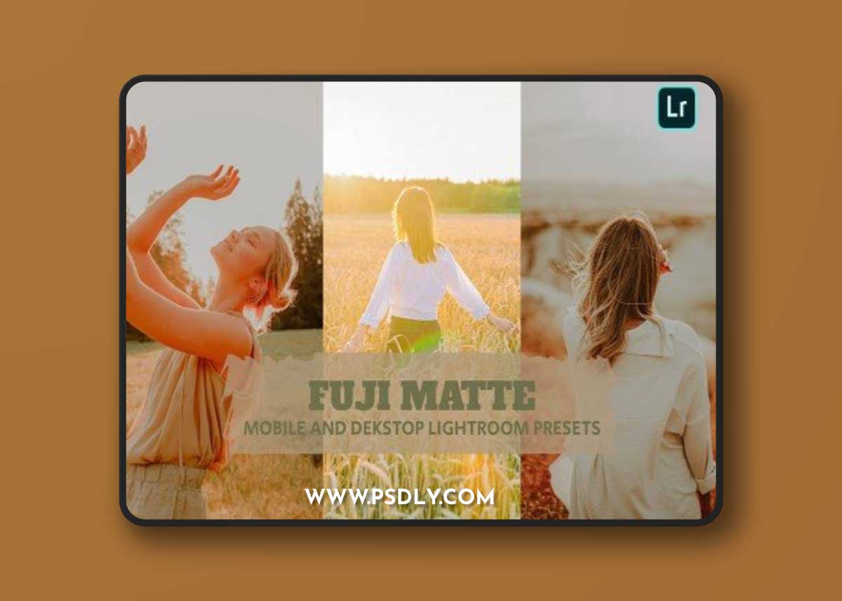 Fuji Matte Lightroom Presets Dekstop and Mobile GU7ATRC