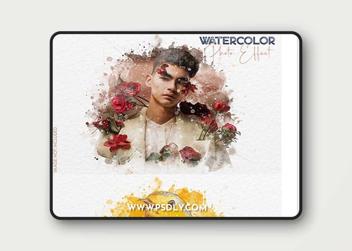 GraphicRiver - Watercolor Photo Effect 37025087