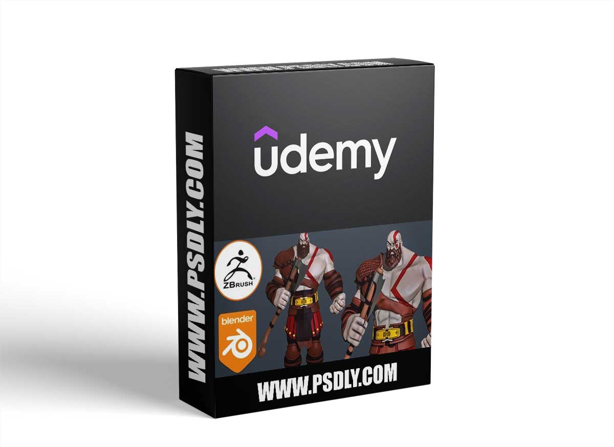 Sculpting Stylized character Kratos In Zbrush