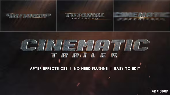 Videohive Cinematic Trailer V.3 42644908