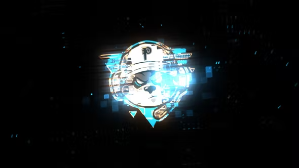 Videohive Short Glitch Logo Reveal 42112299