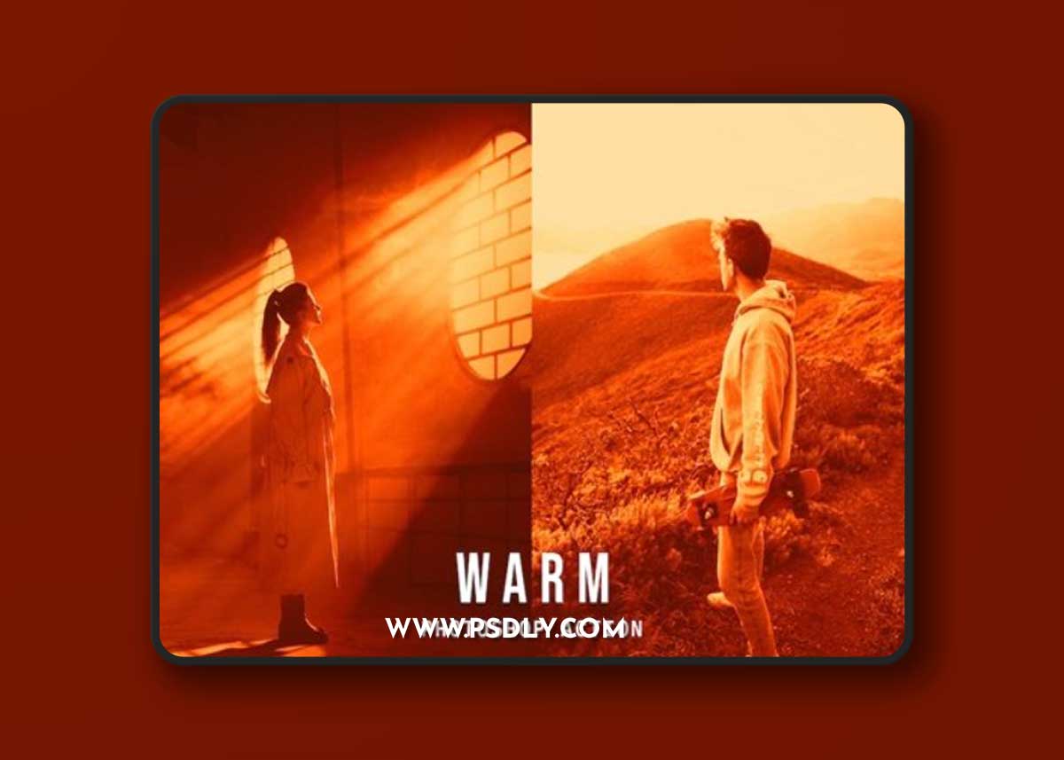 Warm - Photoshop Action W5FSBH3