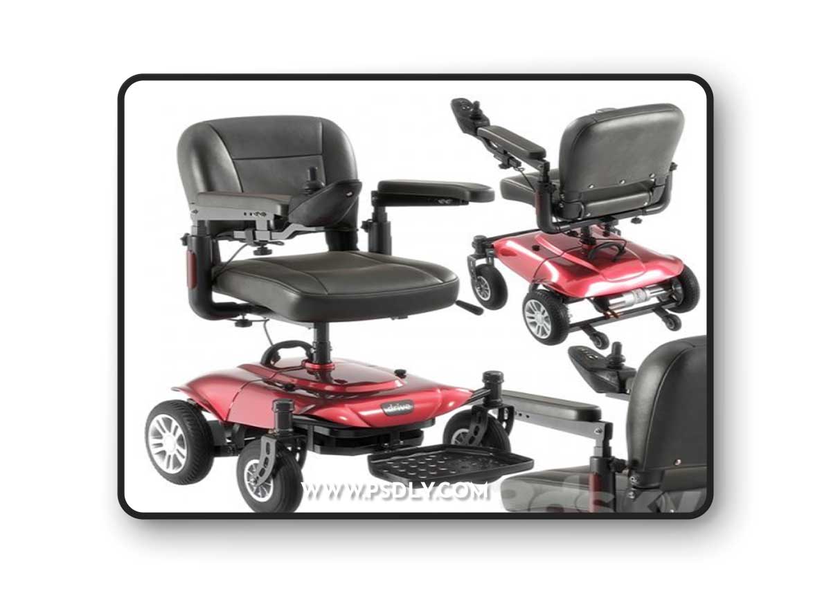 Wheel Chair 3D Model