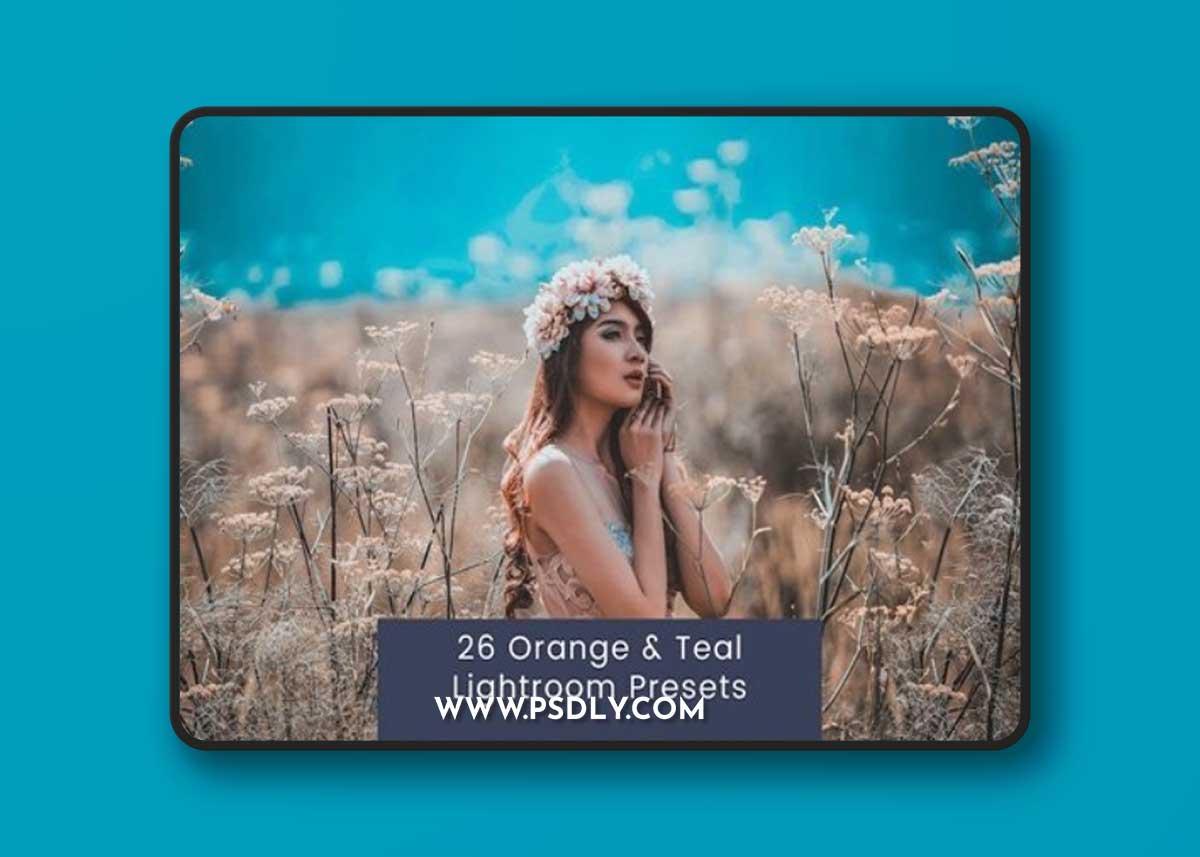 26 Orange & Teal Look Lightroom Presets T9V5DUY