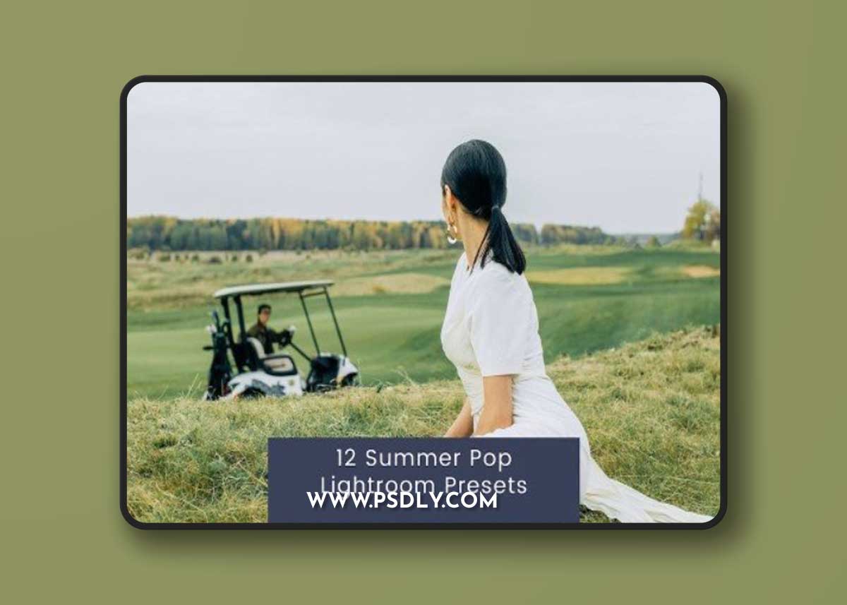 12 Summer Pop Lightroom Presets