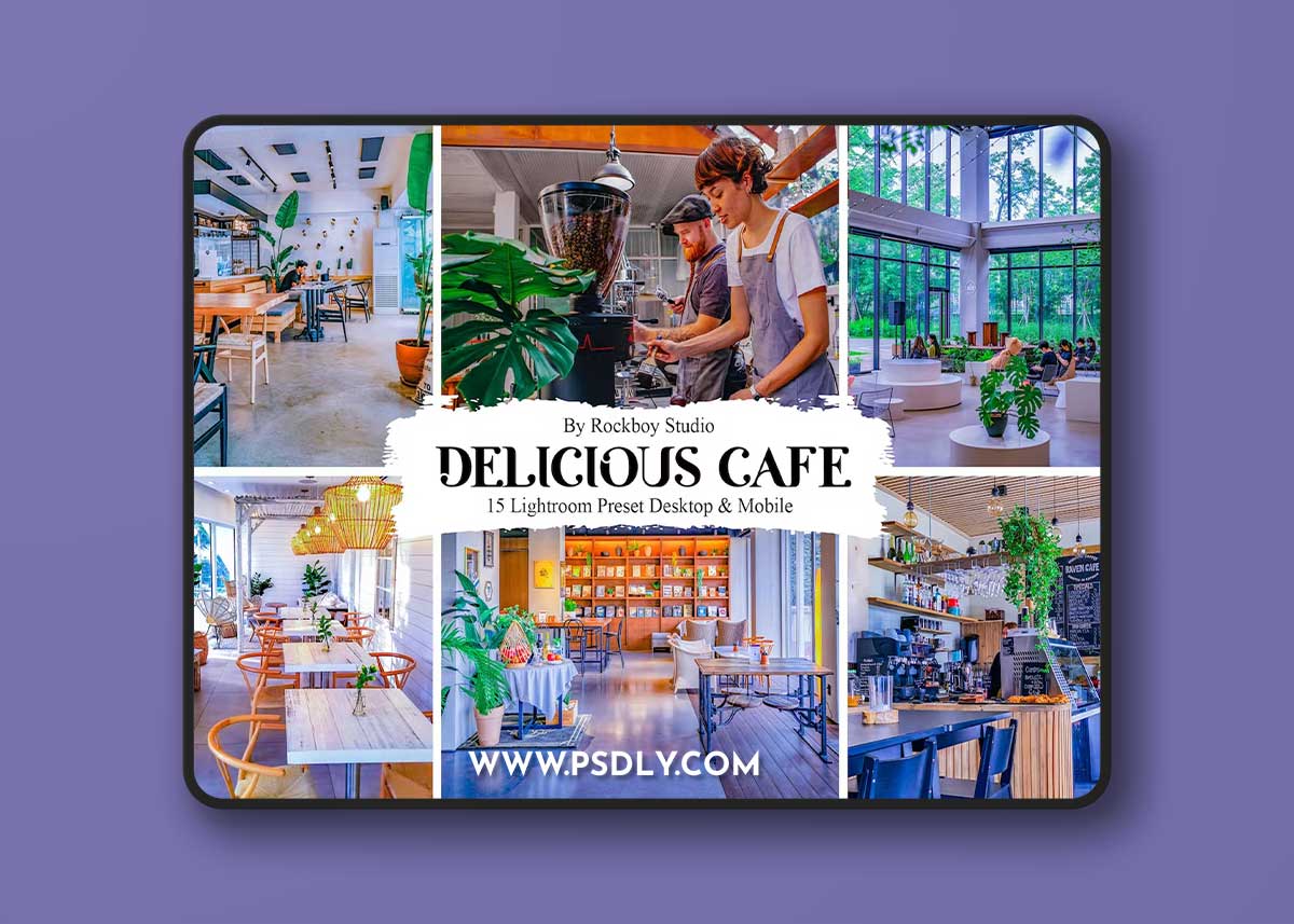 15 Delicious Cafe Lightroom Presets R37RRDQ