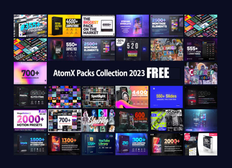 AtomX Packs Collection 2023 Updates