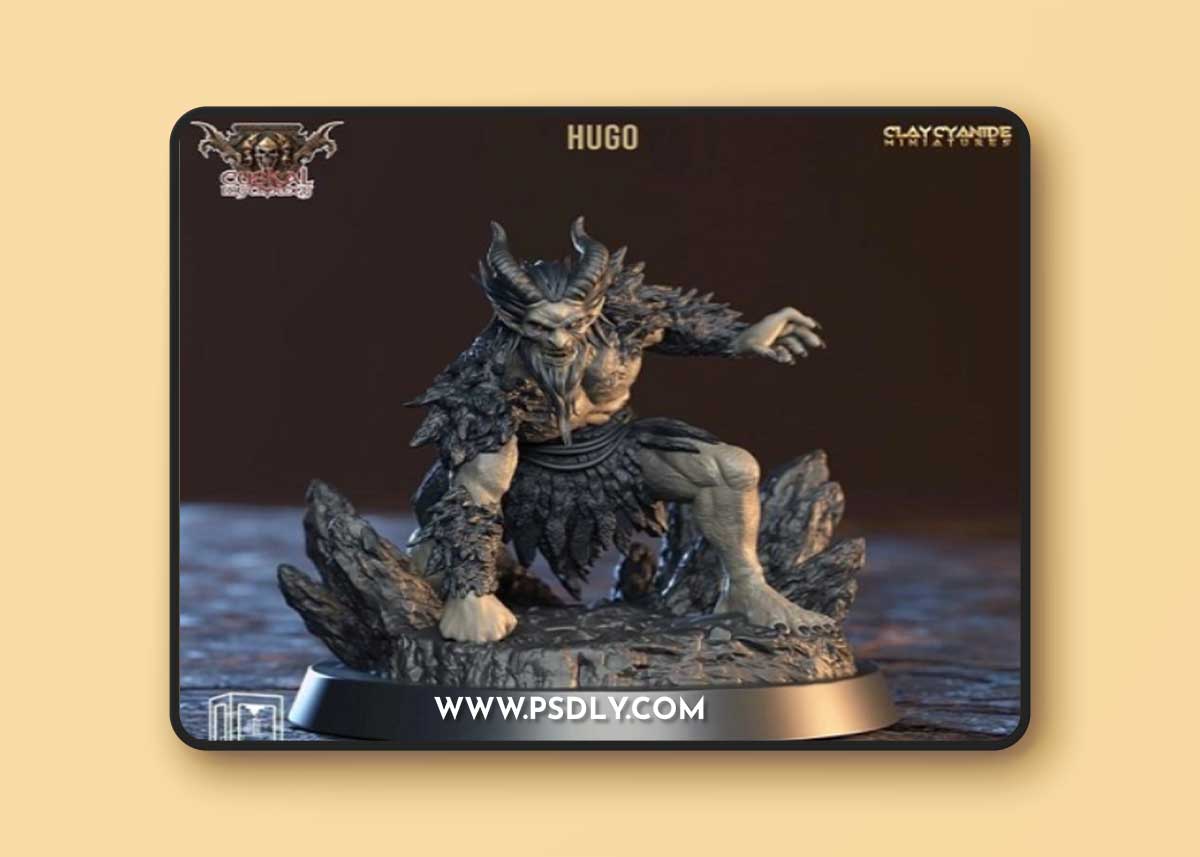 Clay Cyanide Miniatures – Gaueko – 3D Print Model