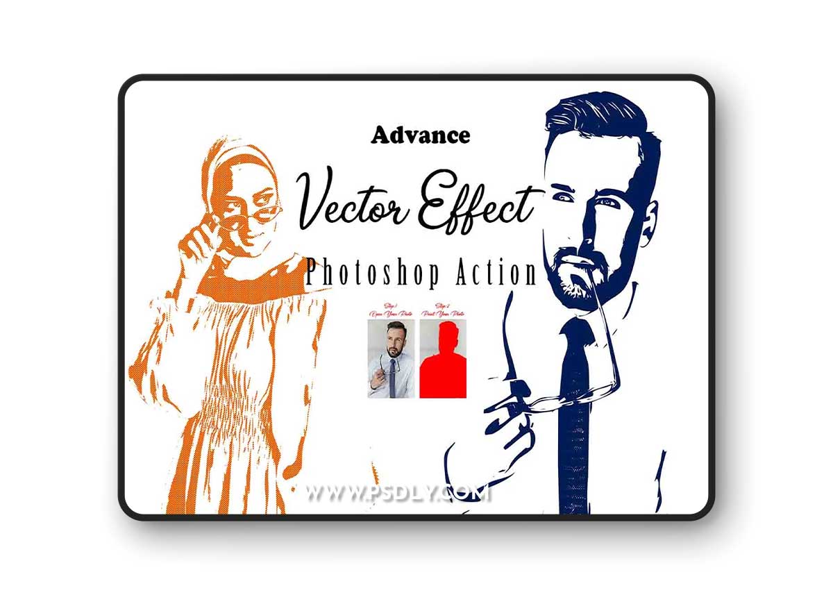 Creativemarket - Advance Vector Effect Photoshop Action