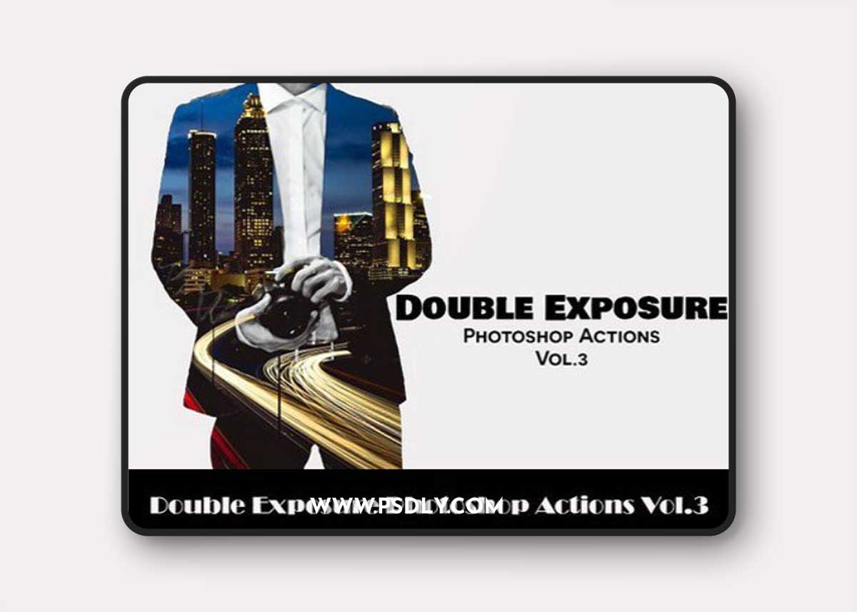 Double Exposure Photoshop Actions