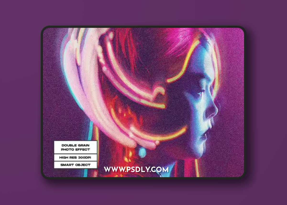 Double Grain Photo Effect