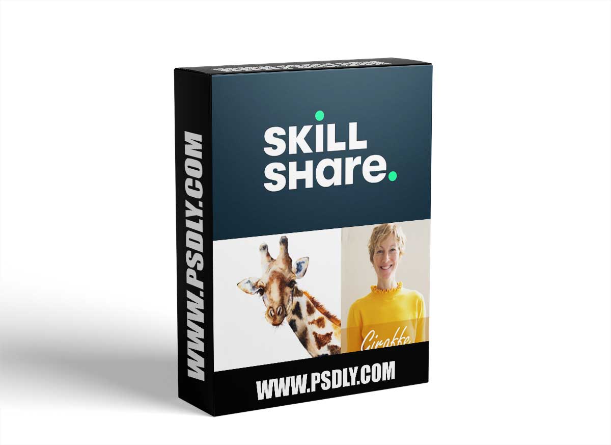 Giraffe. A Free-Flow Watercolour Masterclass with Jane Davies