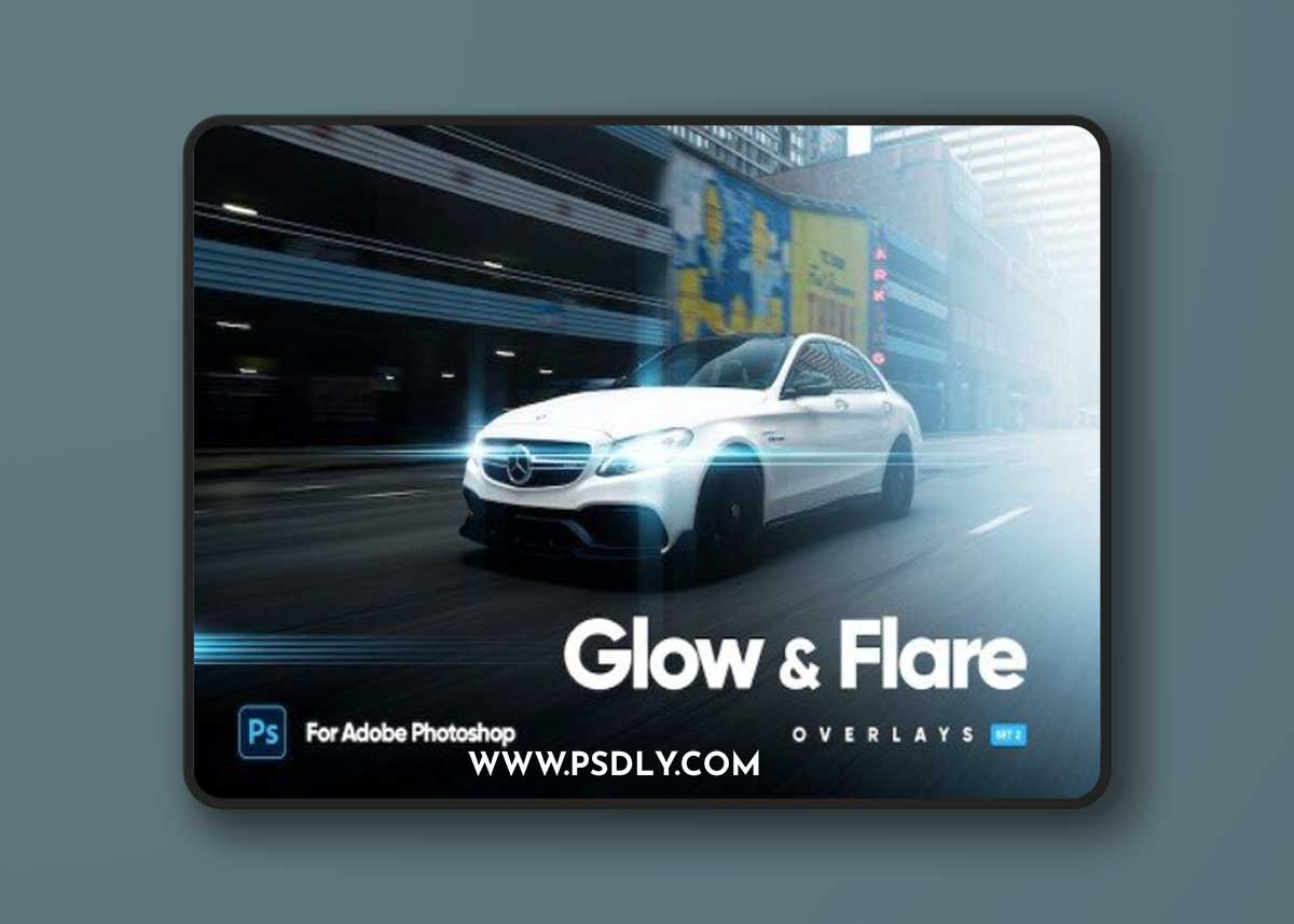 Glow & Flare - Ultra Realistic Overlays - Set2