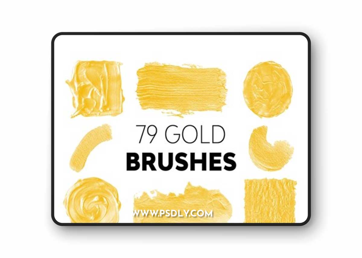 Gold Brushes NZKFGRQ