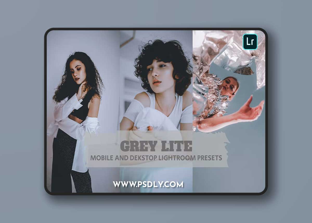 Grey Lite Lightroom Presets Dekstop and Mobile U9Q336G