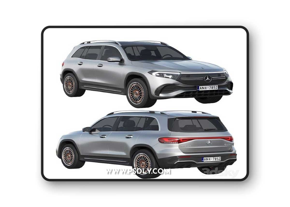 Mercedes Benz EQ B 3D Model