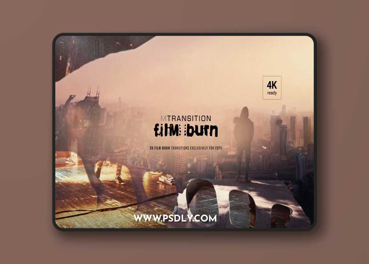 MotionVFX Film Burn Transitions For Final Cut Pro