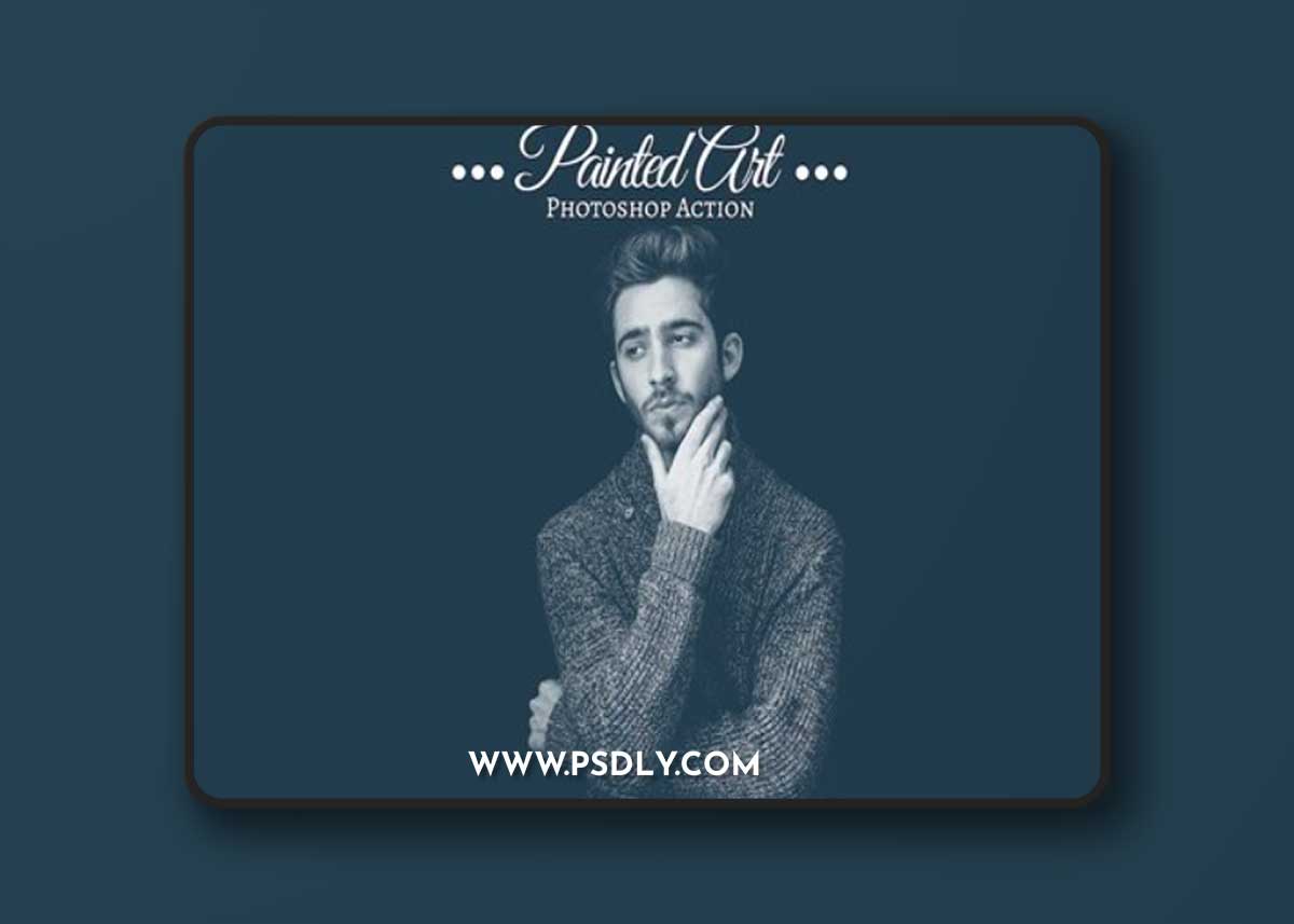 Painted ART - Photoshop Action (v2) YFTCA2J