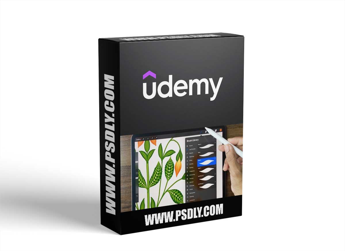 Procreate - Create Leaf, Petal & Stem Brushes + Project