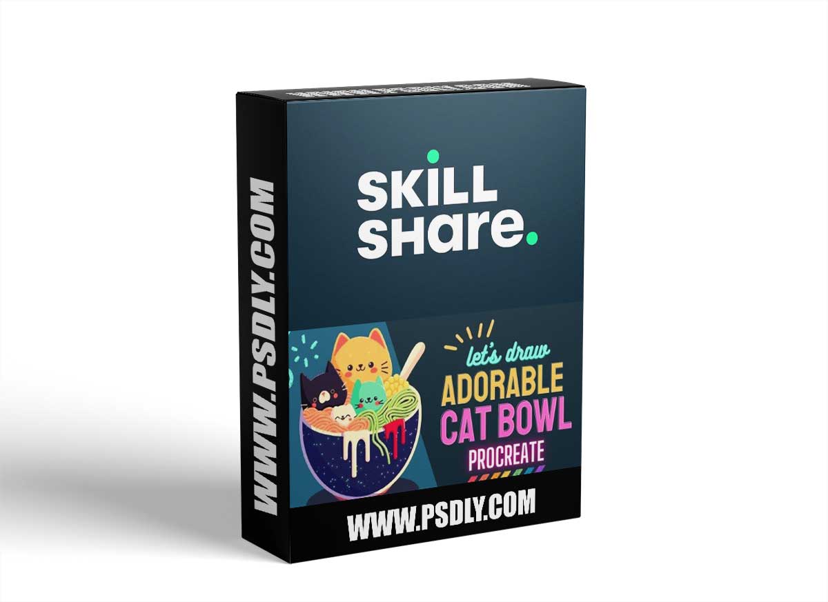 Purr-fectly Adorable: Learn to Draw a Cute Cat Composition in Procreate