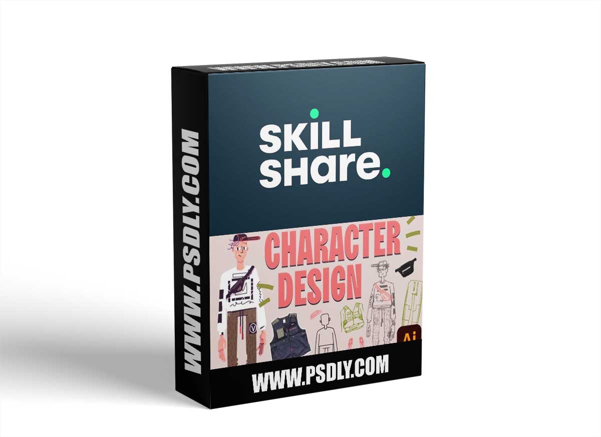 Storytelling Through Details! Building a stylized character in Adobe Illustrator