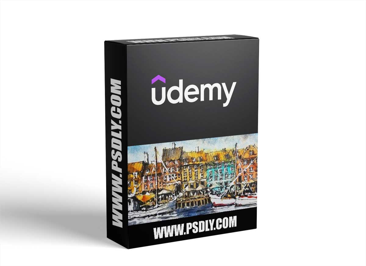 Urban Sketching For Beginners: Copenhagen Scene