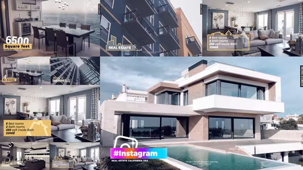 Videohive Real Estate Titles (After Effects) 43597003