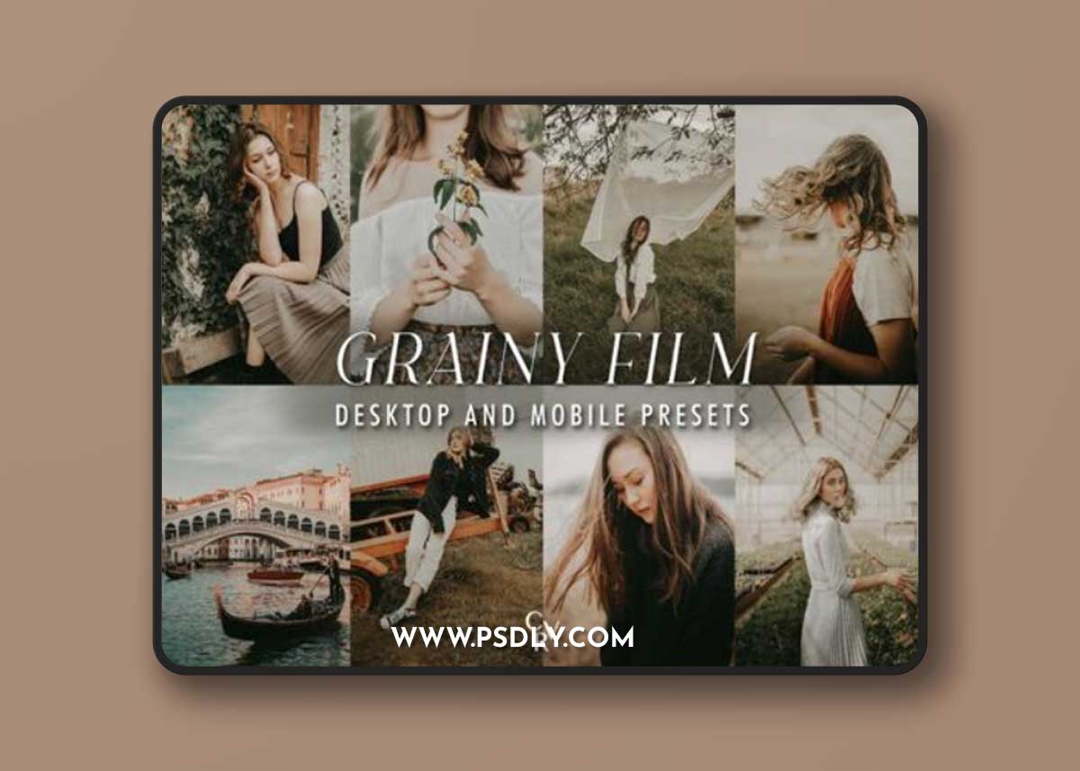 10 Grainy Film Lightroom Presets