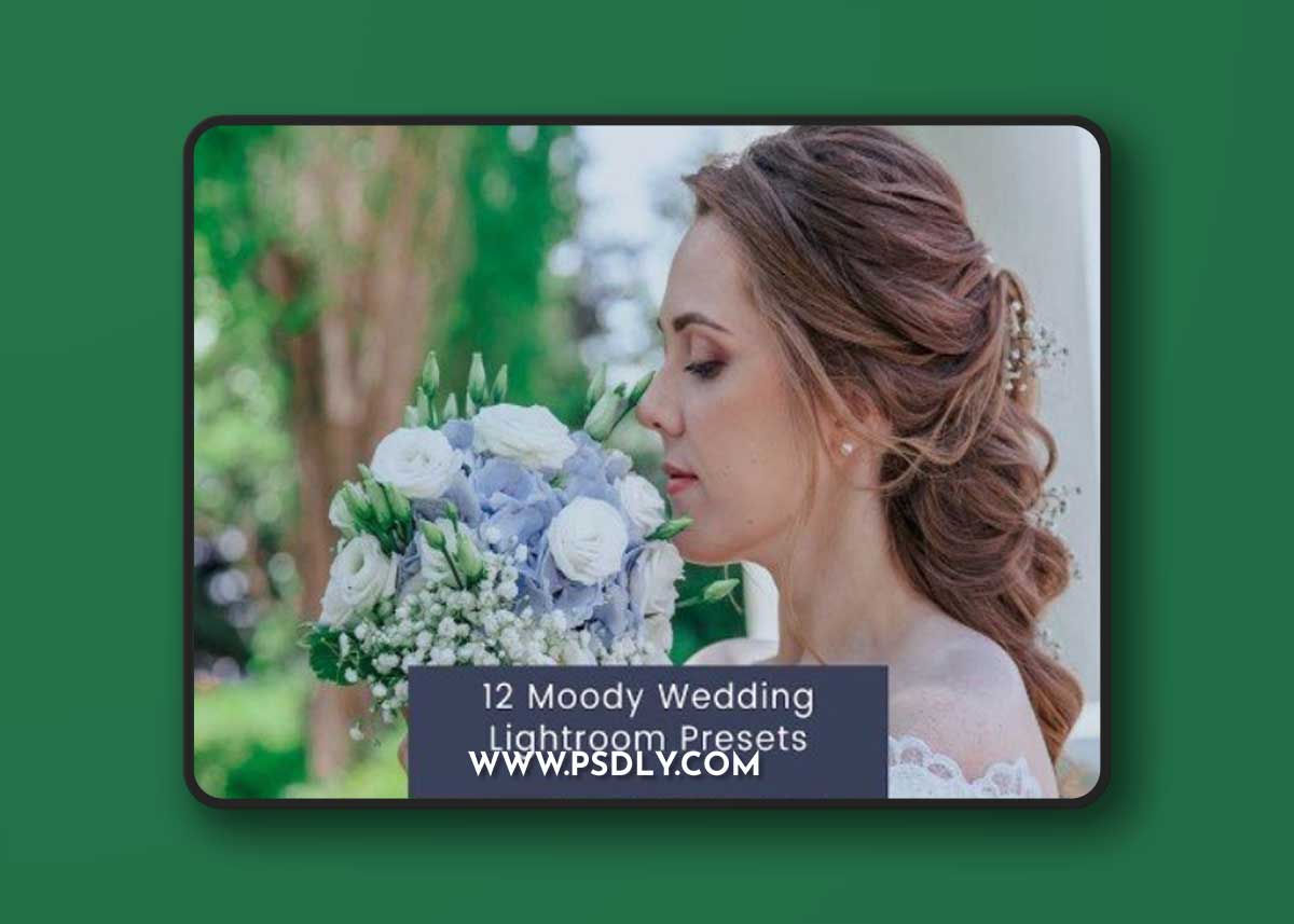12 Moody Wedding Lightroom Presets