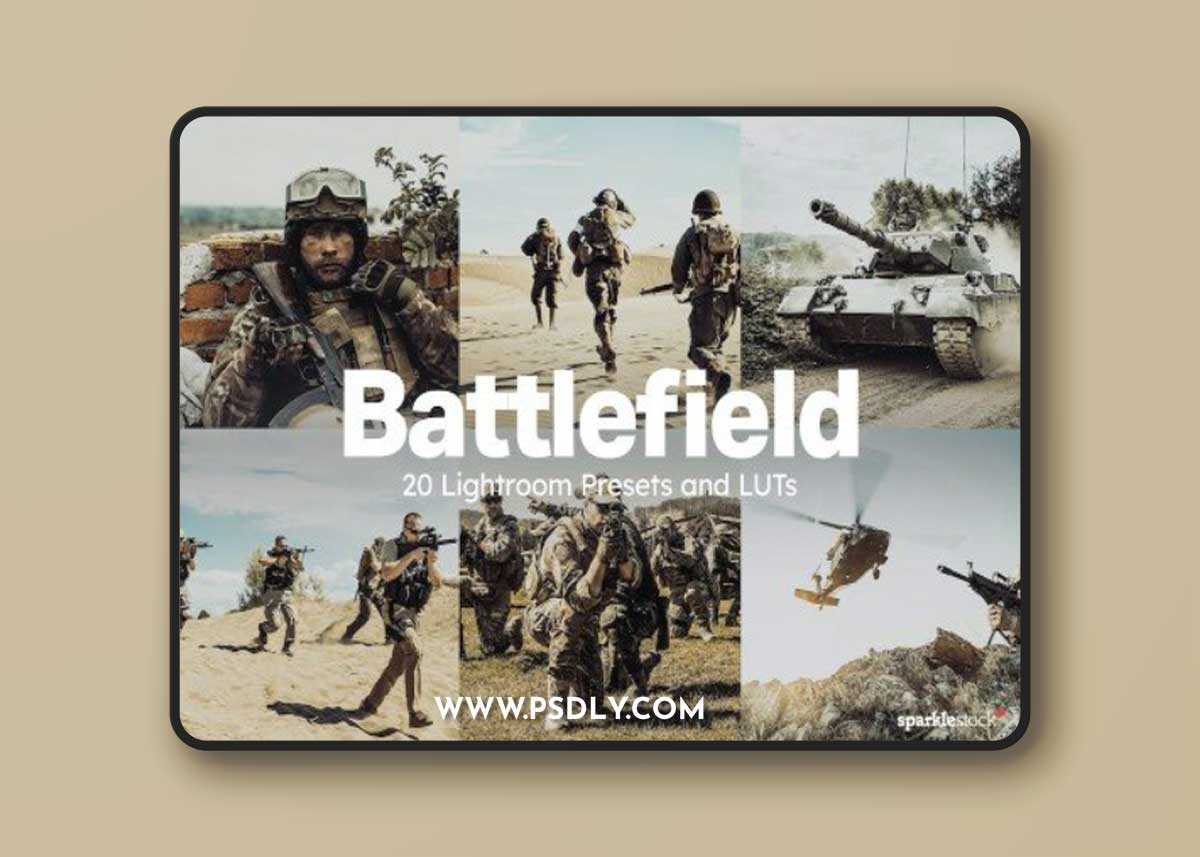 20 Battlefield Lightroom Presets and LUTs