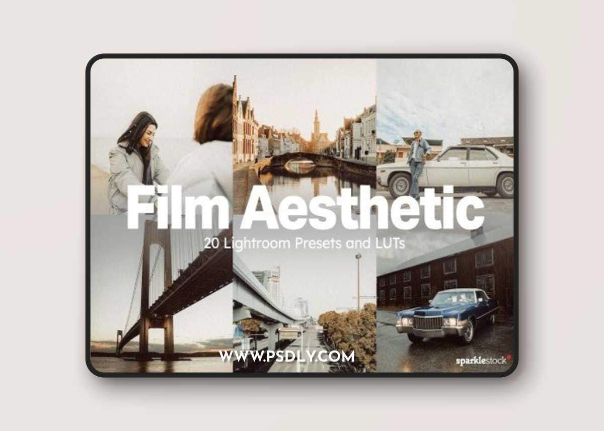 20 Film Aesthetic Lightroom Presets and LUTs