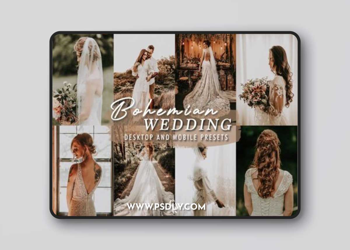 Bohemian Wedding Lightroom Presets