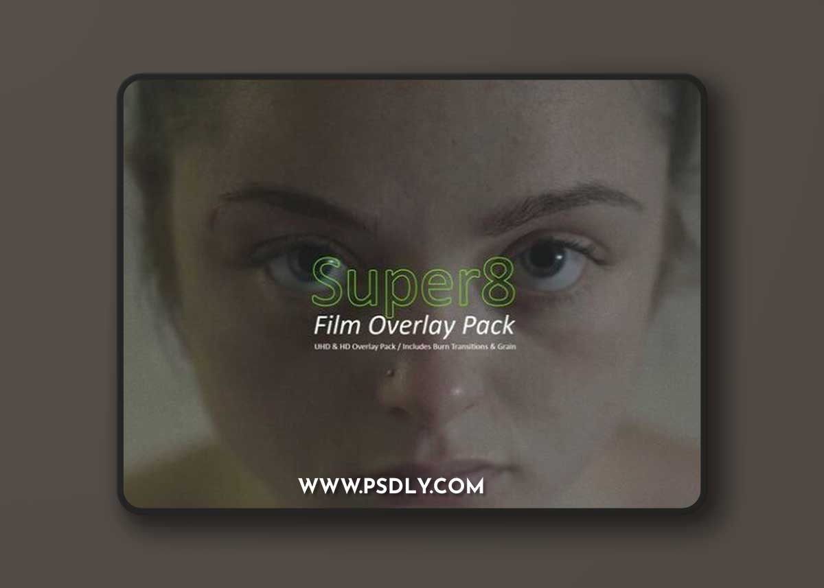 Daniel John Peters Super8 – Film Overlay Pack