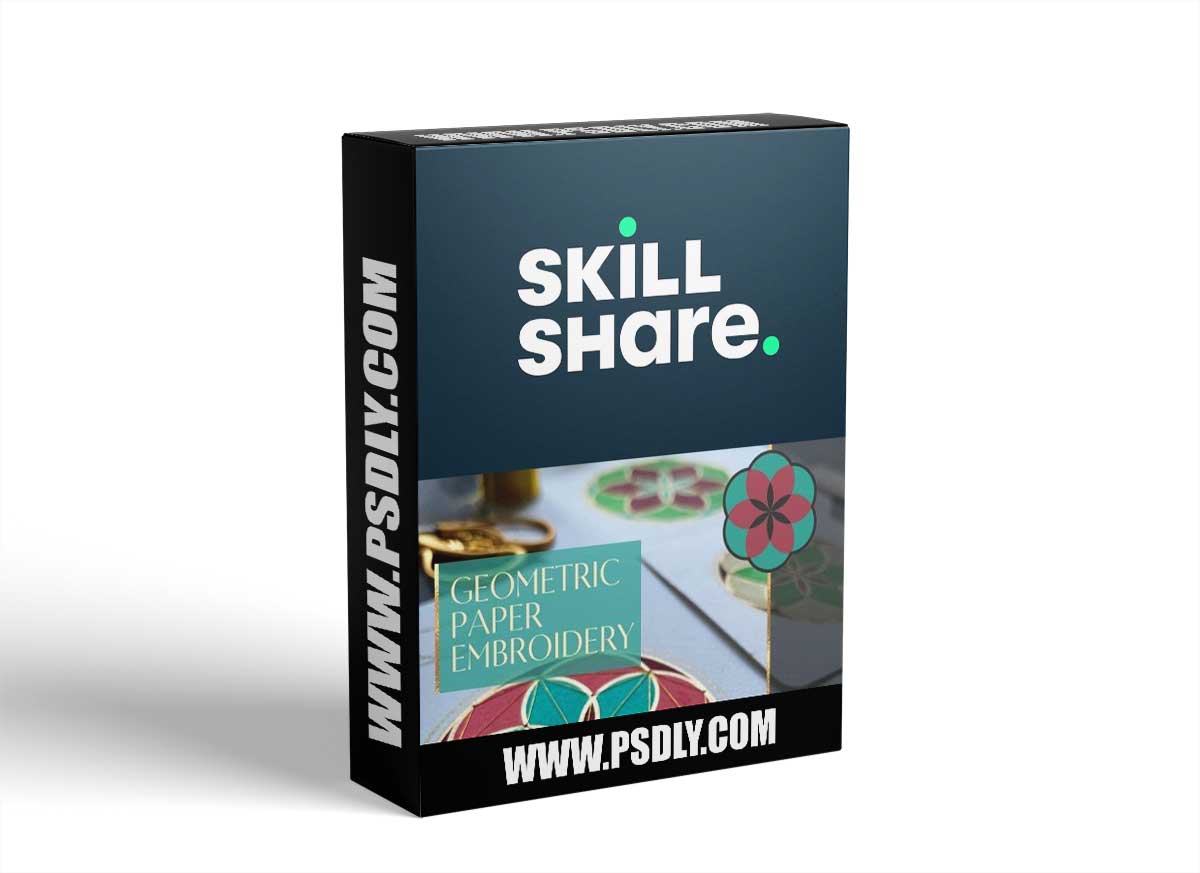 Geometric Paper Embroidery: Construct, Colour and Stitch a Simple Pattern on Paper