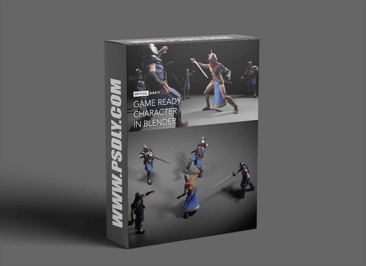 Gumroad – Game Ready Character In Blender