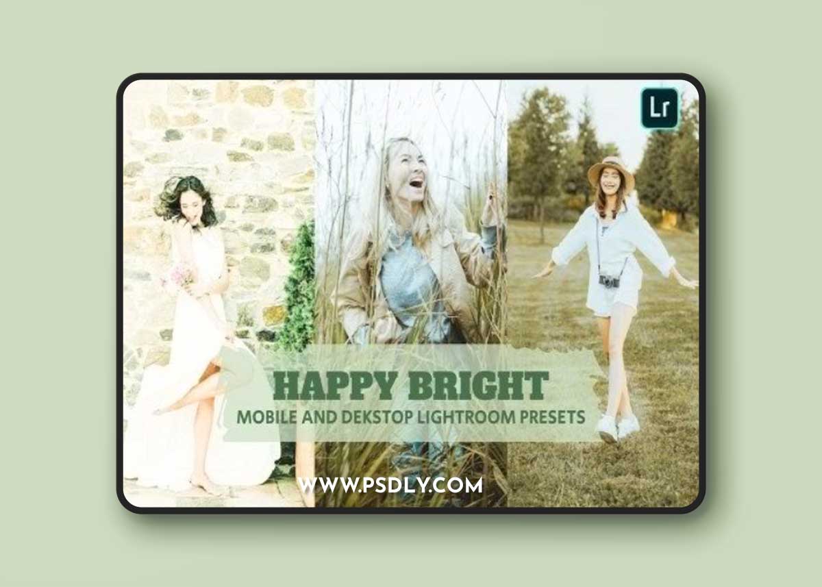 Happy Bright Lightroom Presets Dekstop and Mobile