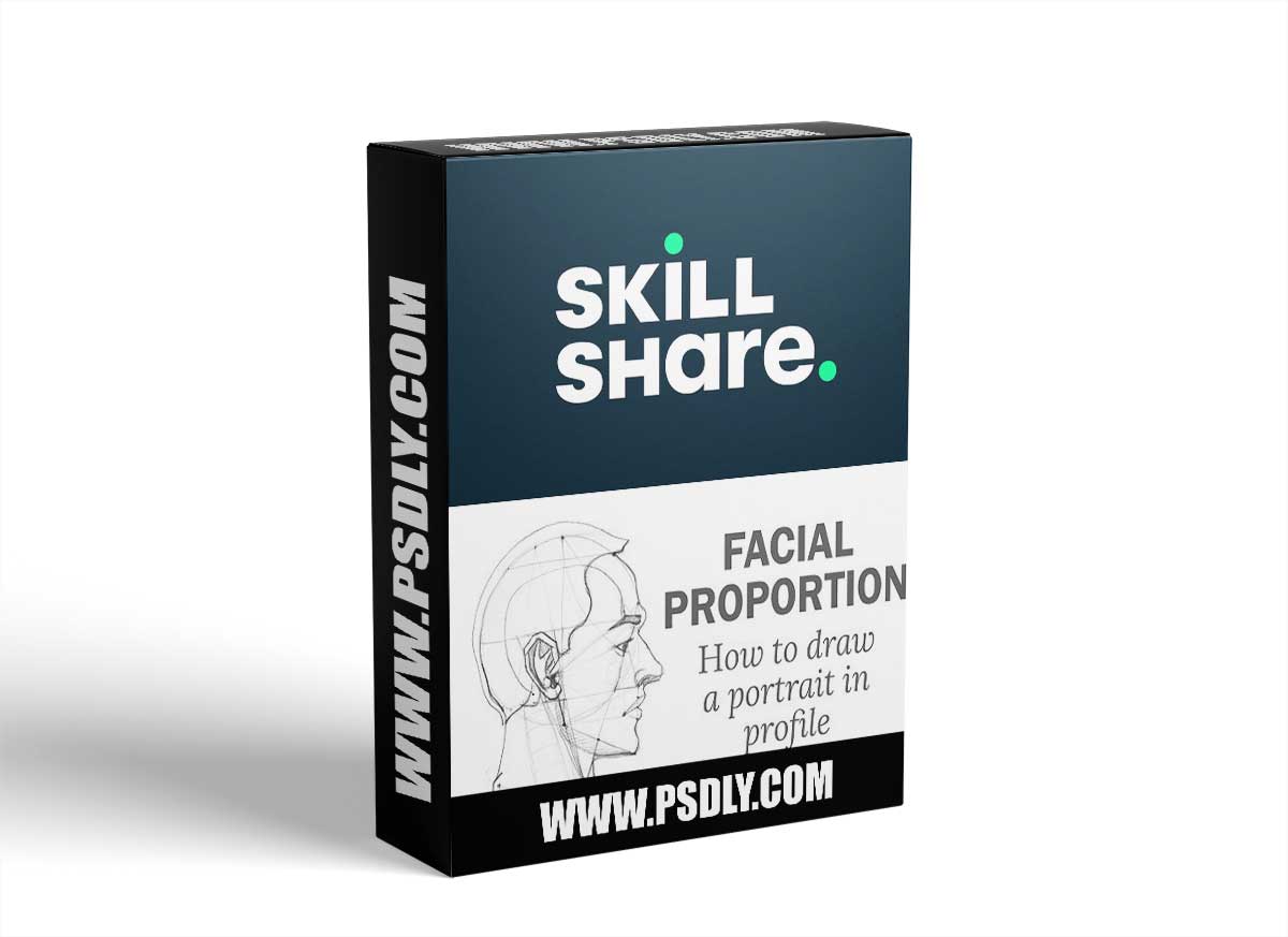 How to draw a portrait in profile