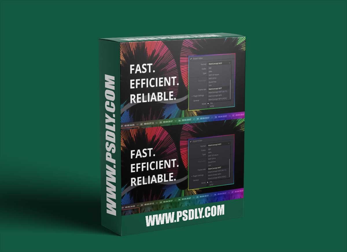 MainConcept Codec Plugin 1.4 for DaVinci Resolve