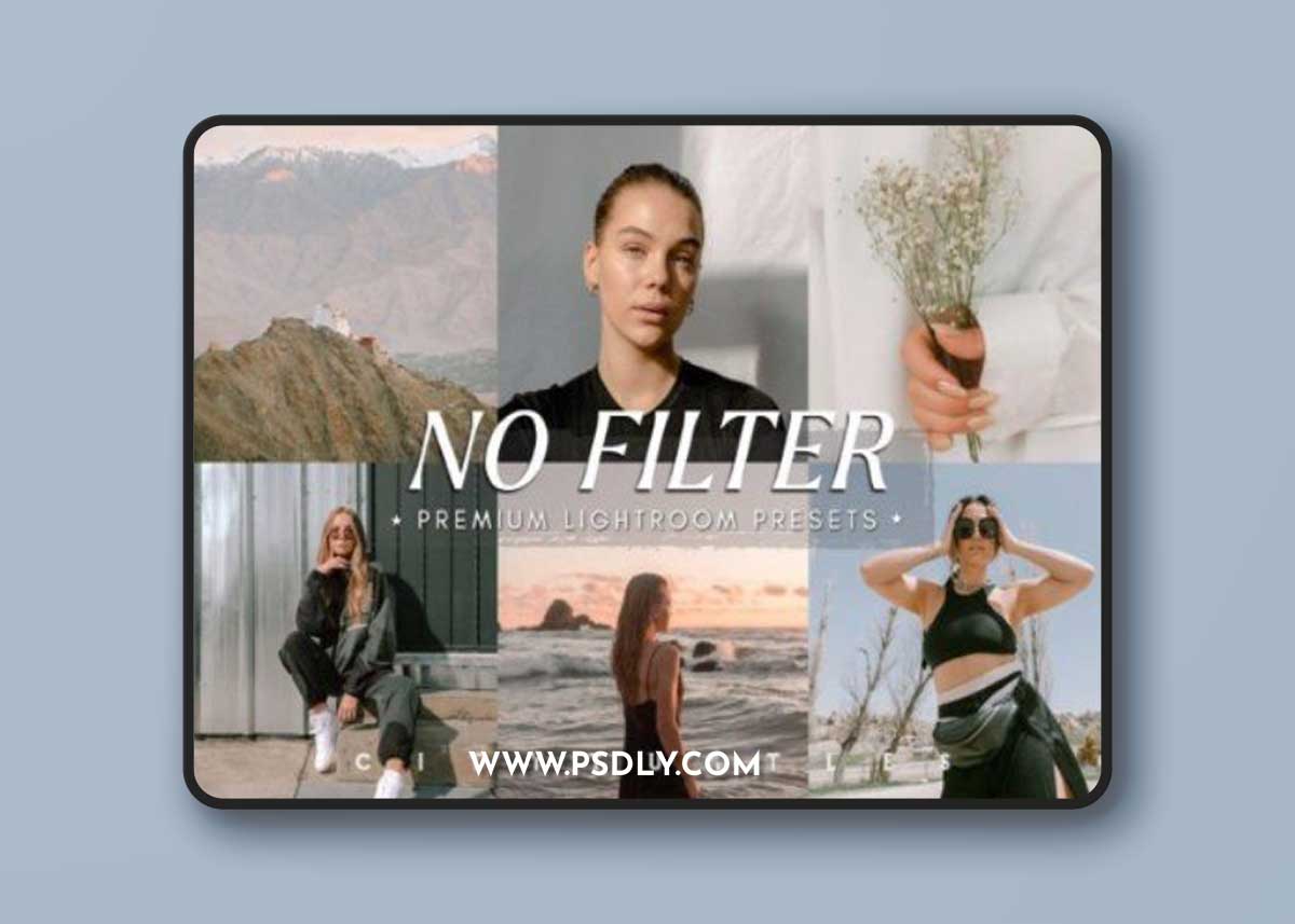 NO FILTER Natural Lightroom Presets