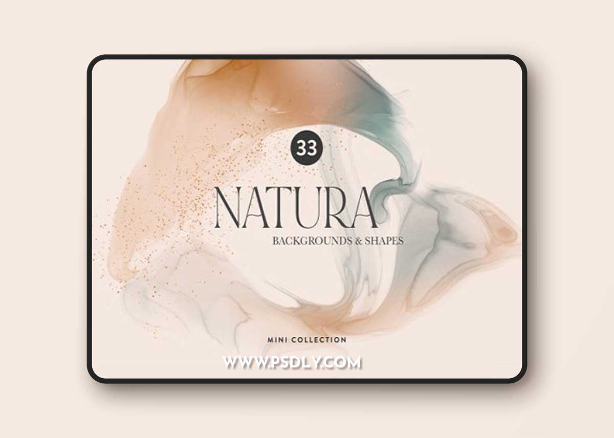 Natura Mini Collection Shapes & Backgrounds