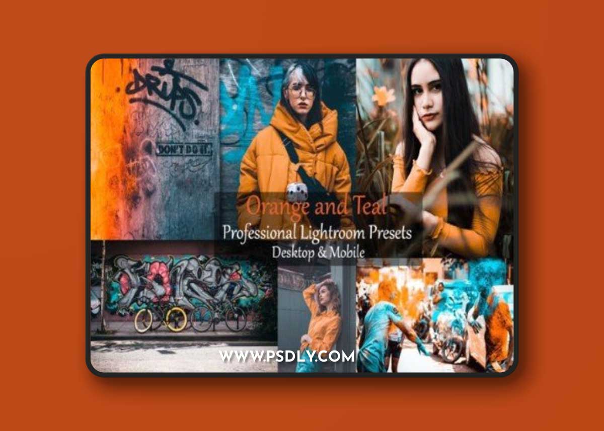 Orange & Teal Lightroom Presets