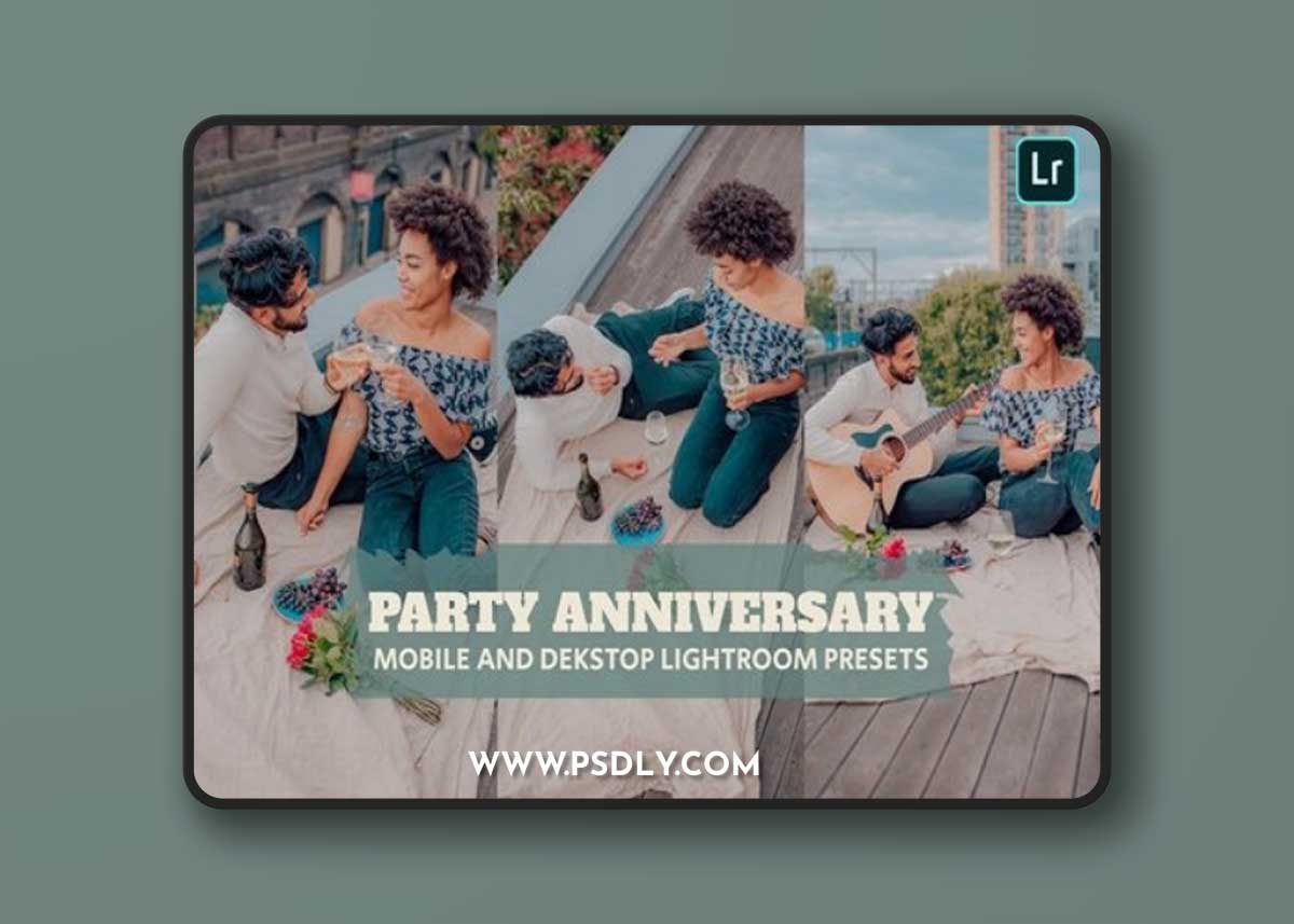 Party Anniversary Lightroom Presets Dekstop Mobile ZJ3PLD2
