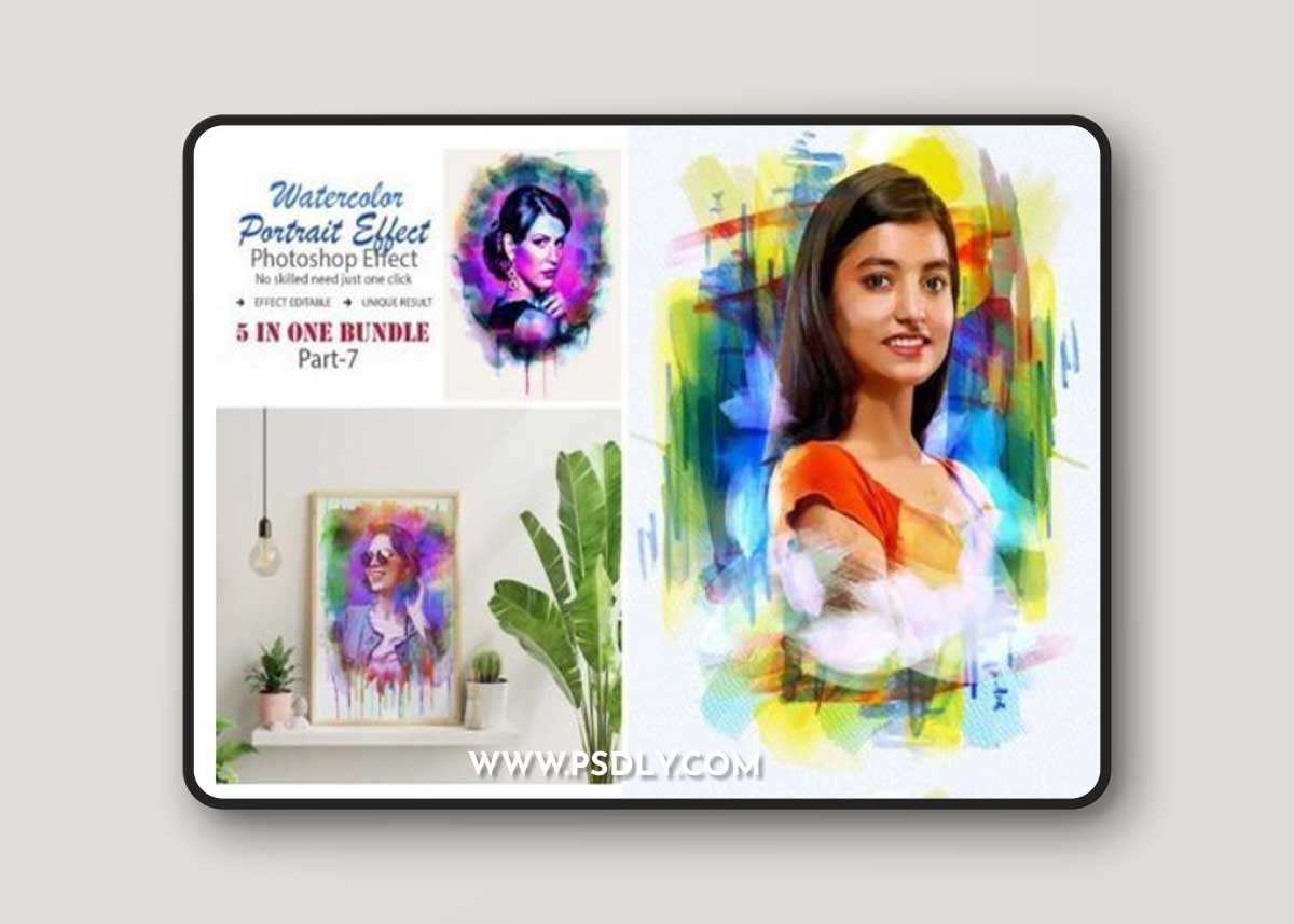 Photoshop Photo Effect Template