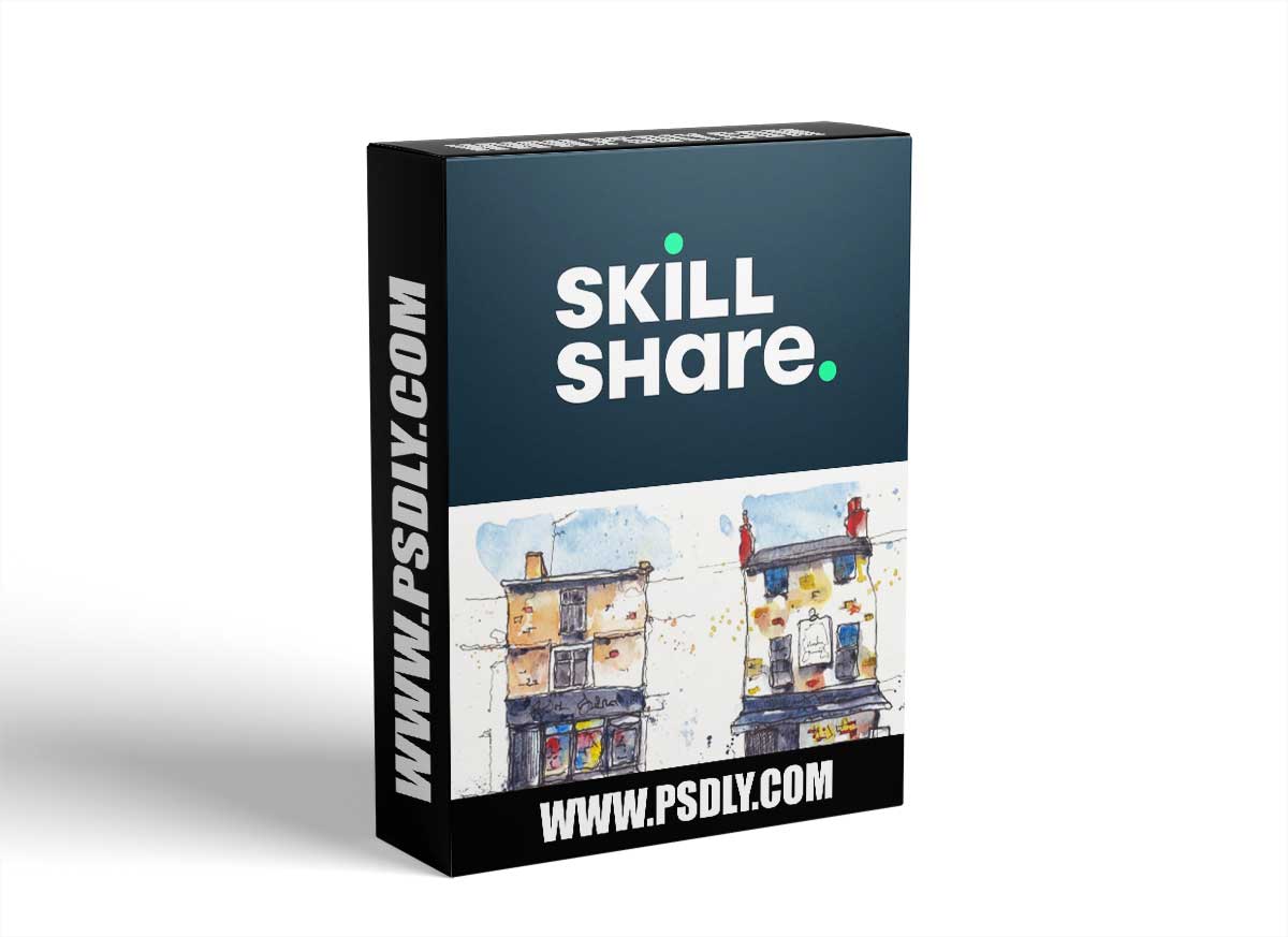 Urban Sketching for Beginners - Sketch a Charming Shop Front in FIVE Steps