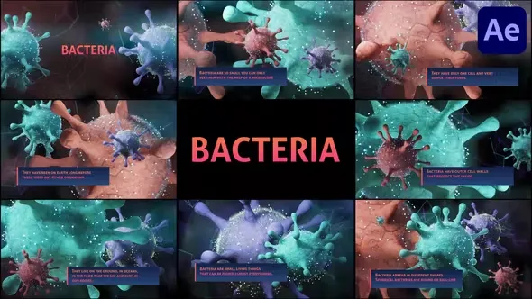 Videohive Bacteria for After Effects 44312858