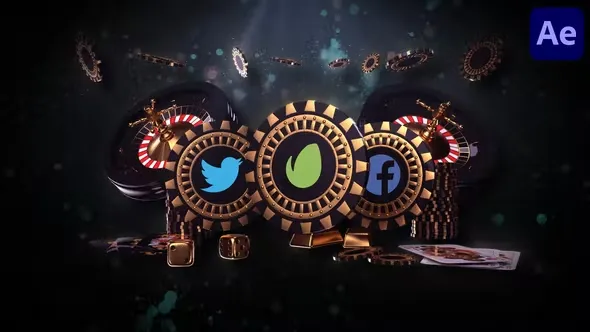 Videohive Black Gold Casino for After Effects 44543839